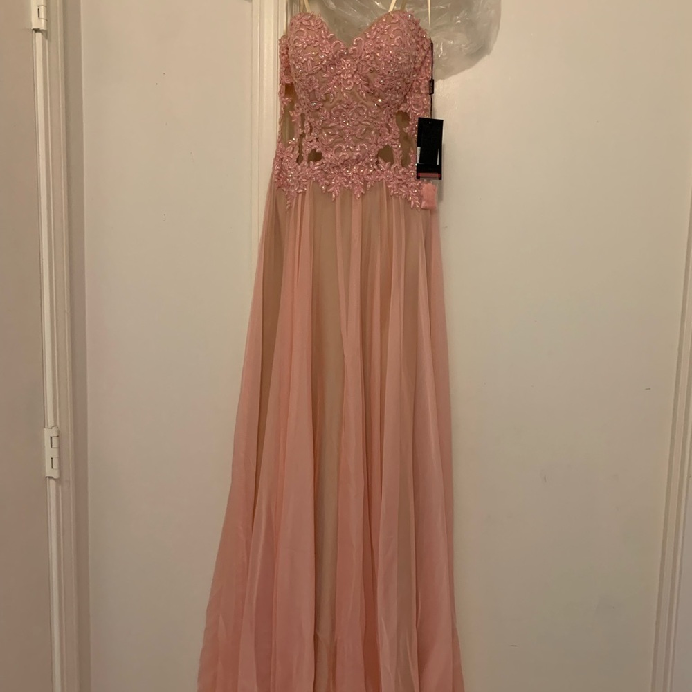 New Beautiful LaFemme Full Length Dress